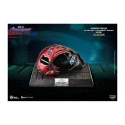 Beast Kingdom - Avengers Endgame Master Craft Iron Man Mark50 Helmet Battle Damaged