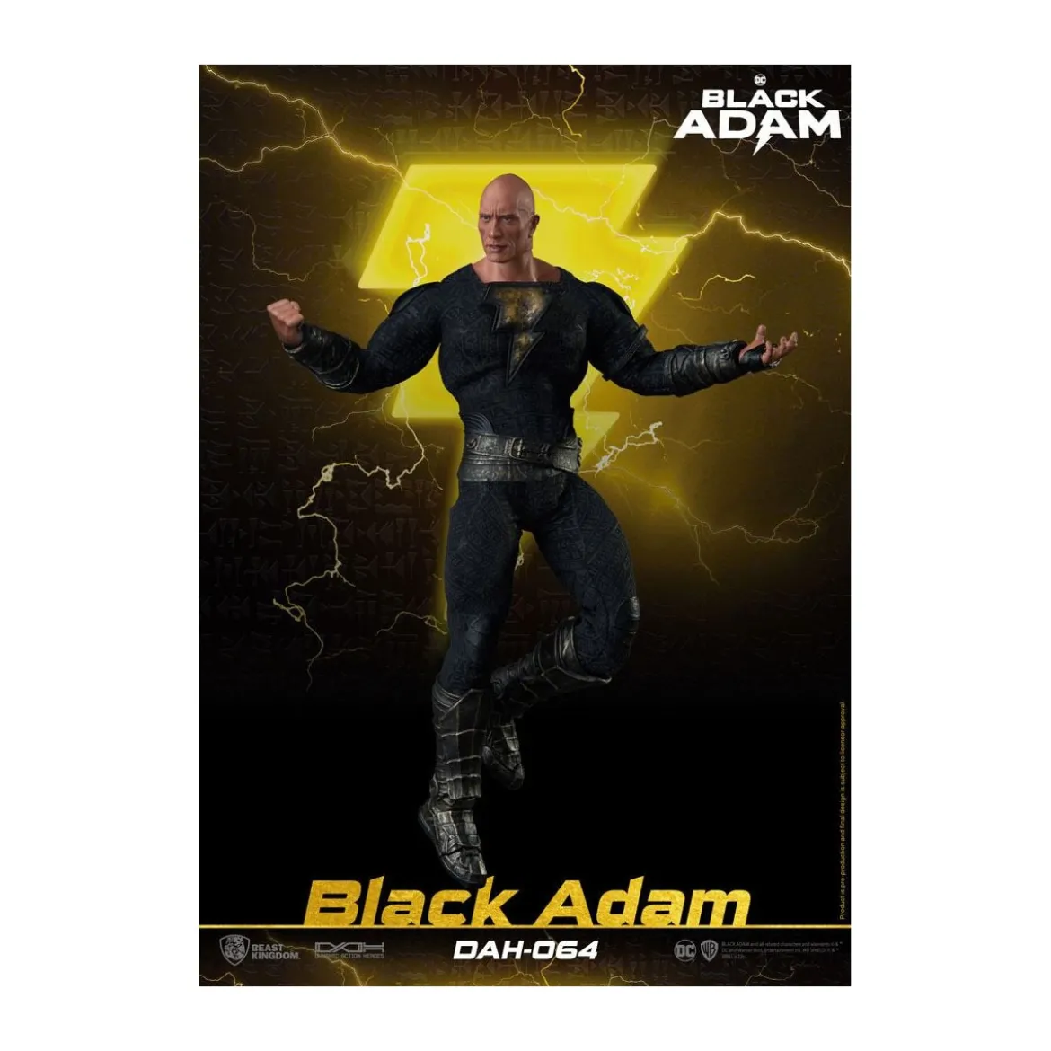 Beast Kingdom - Black Adam - figurine 1/9 Dynamic Action Heroes