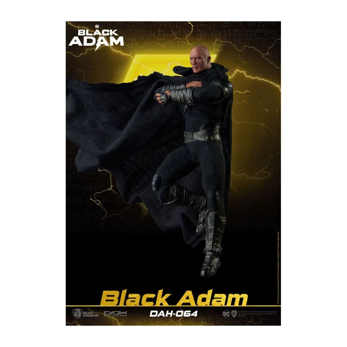 Beast Kingdom - Black Adam - figurine 1/9 Dynamic Action Heroes