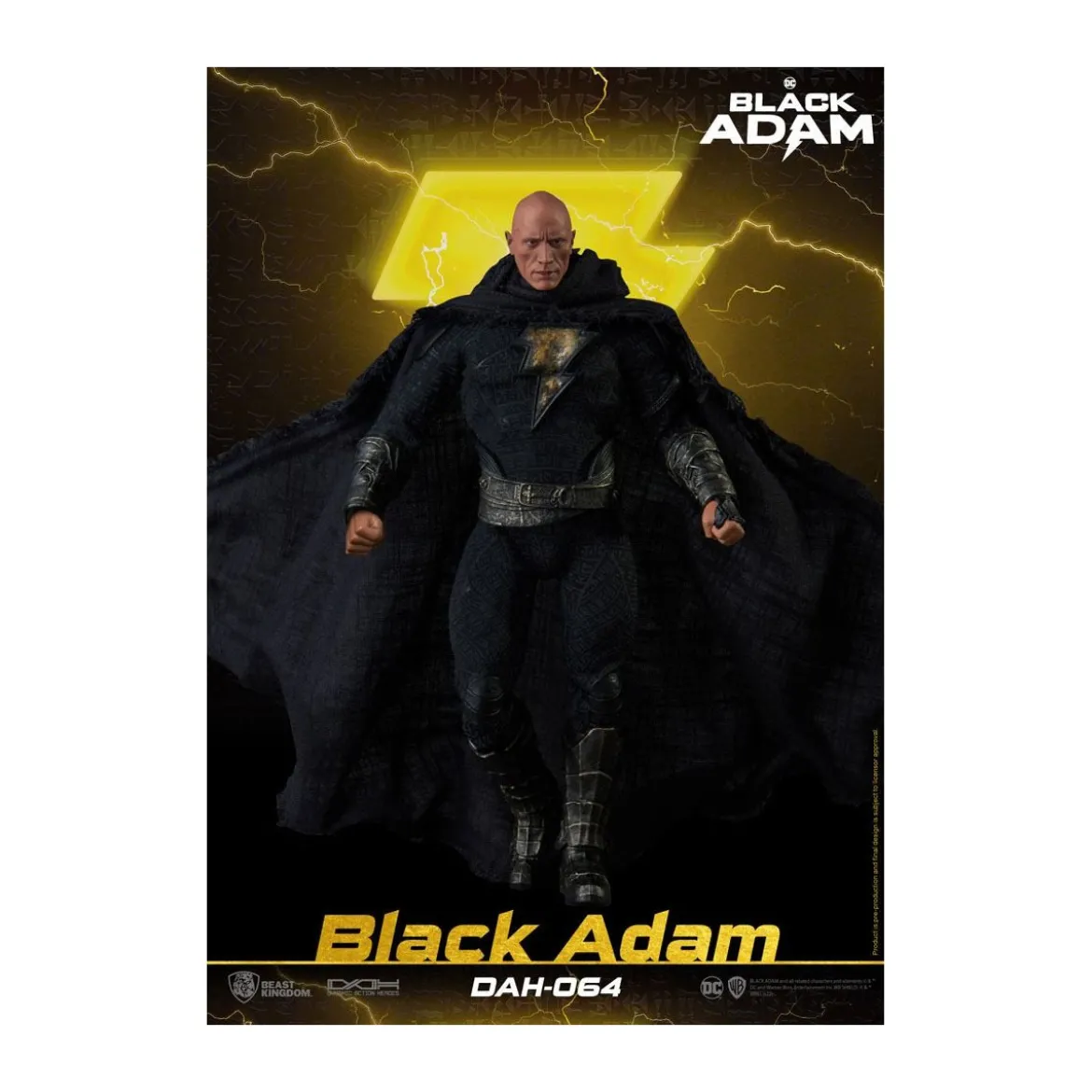 Beast Kingdom - Black Adam - figurine 1/9 Dynamic Action Heroes