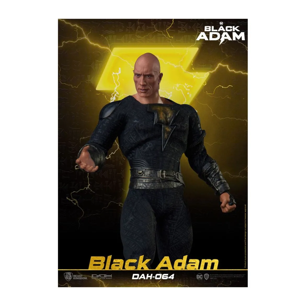 Beast Kingdom - Black Adam - figurine 1/9 Dynamic Action Heroes