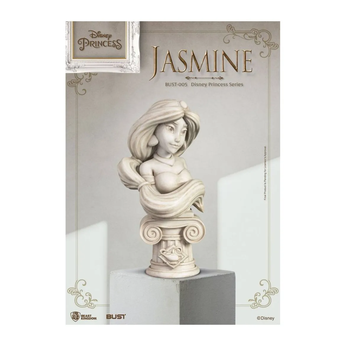 Beast Kingdom - Bust' Disney Princess Series - Jasmine - Aladdin