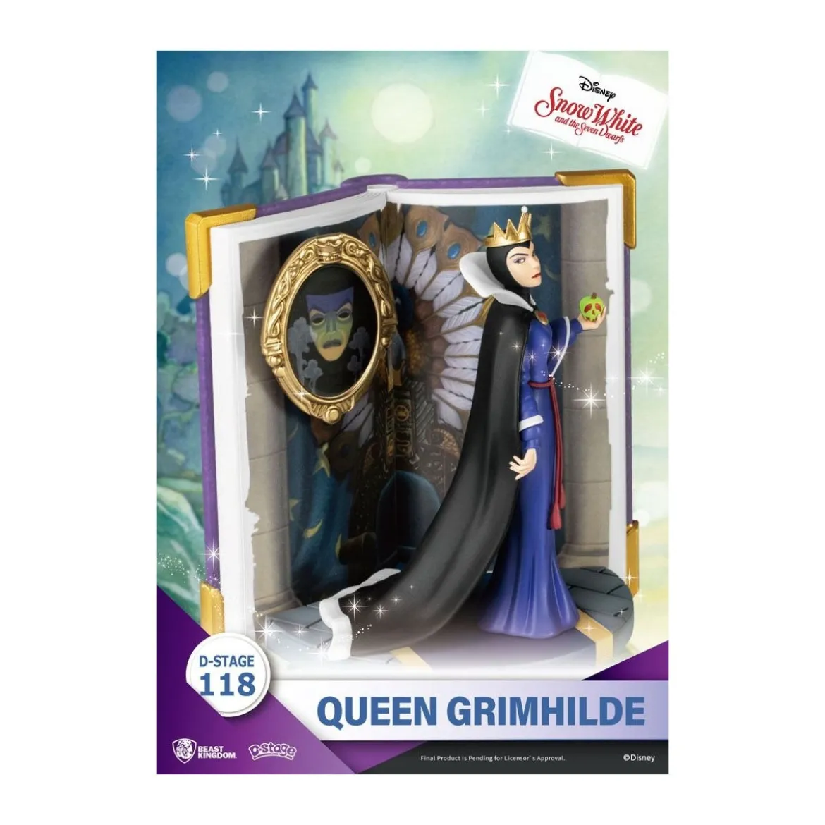 Beast Kingdom Disney Blanche-Neige diorama QUEEN GRIMHILDE - D-Stage Story Book Series
