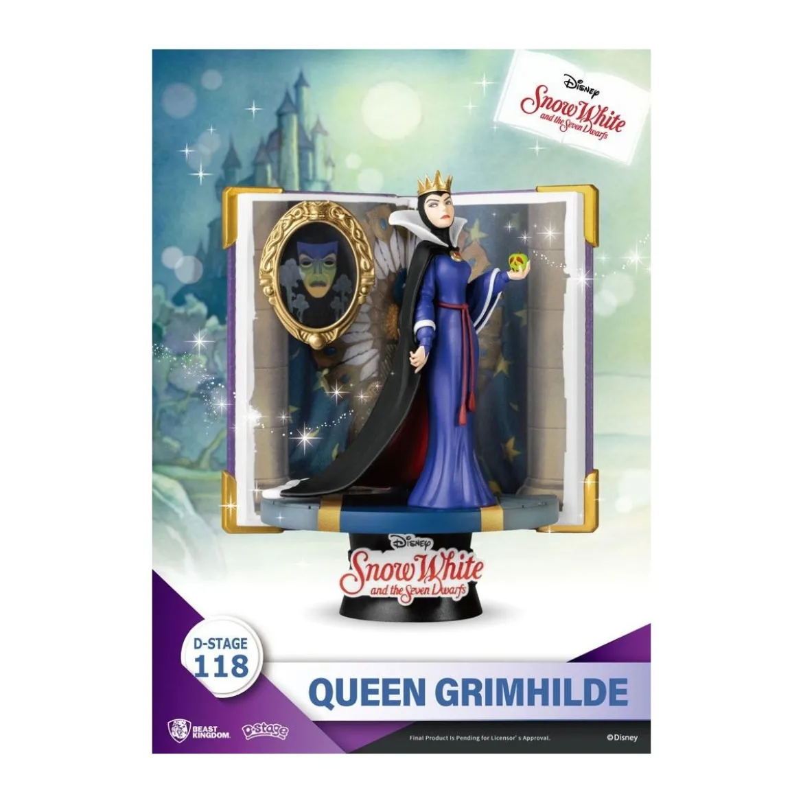 Beast Kingdom Disney Blanche-Neige diorama QUEEN GRIMHILDE - D-Stage Story Book Series