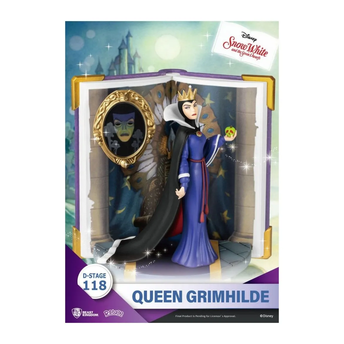Beast Kingdom Disney Blanche-Neige diorama QUEEN GRIMHILDE - D-Stage Story Book Series