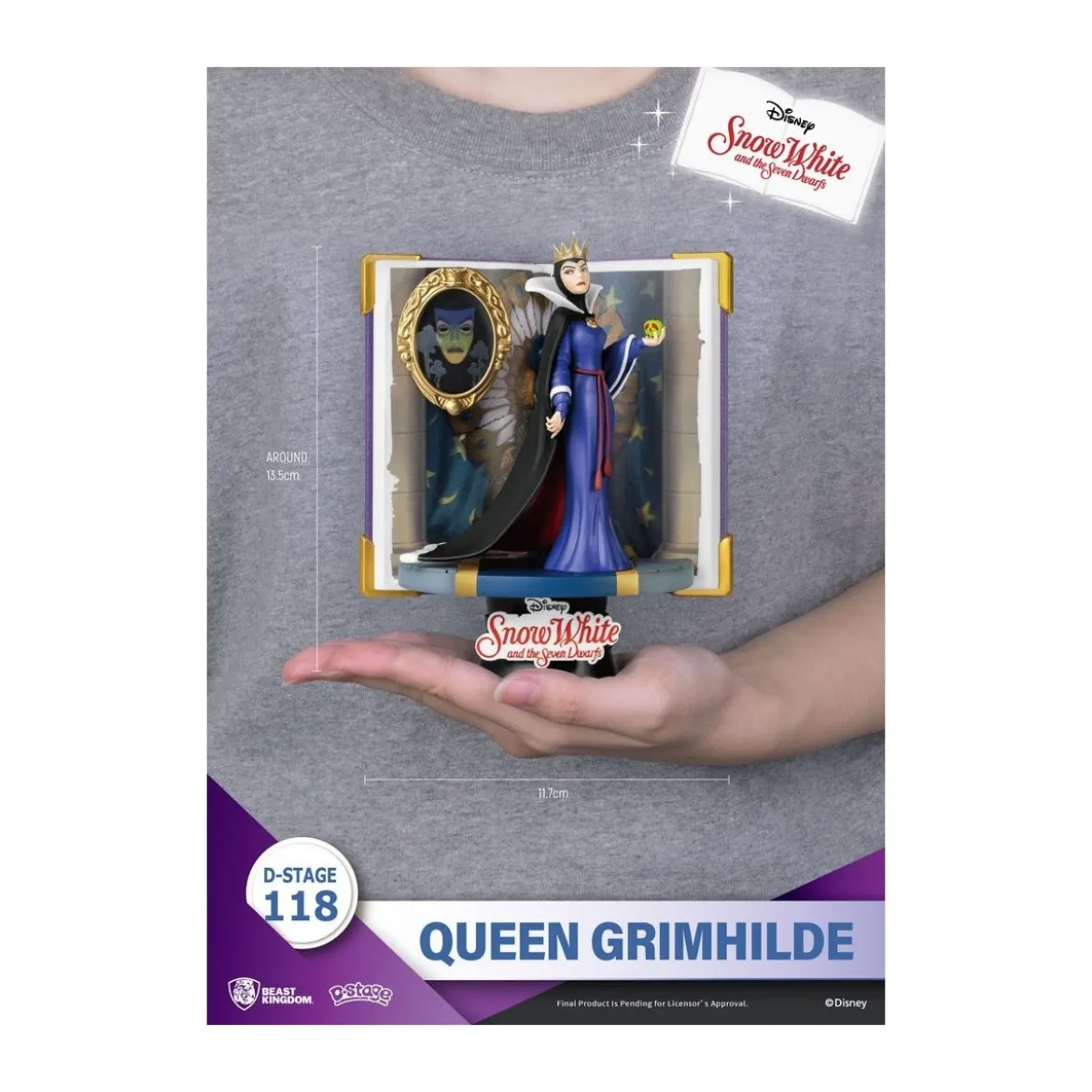 Beast Kingdom Disney Blanche-Neige diorama QUEEN GRIMHILDE - D-Stage Story Book Series