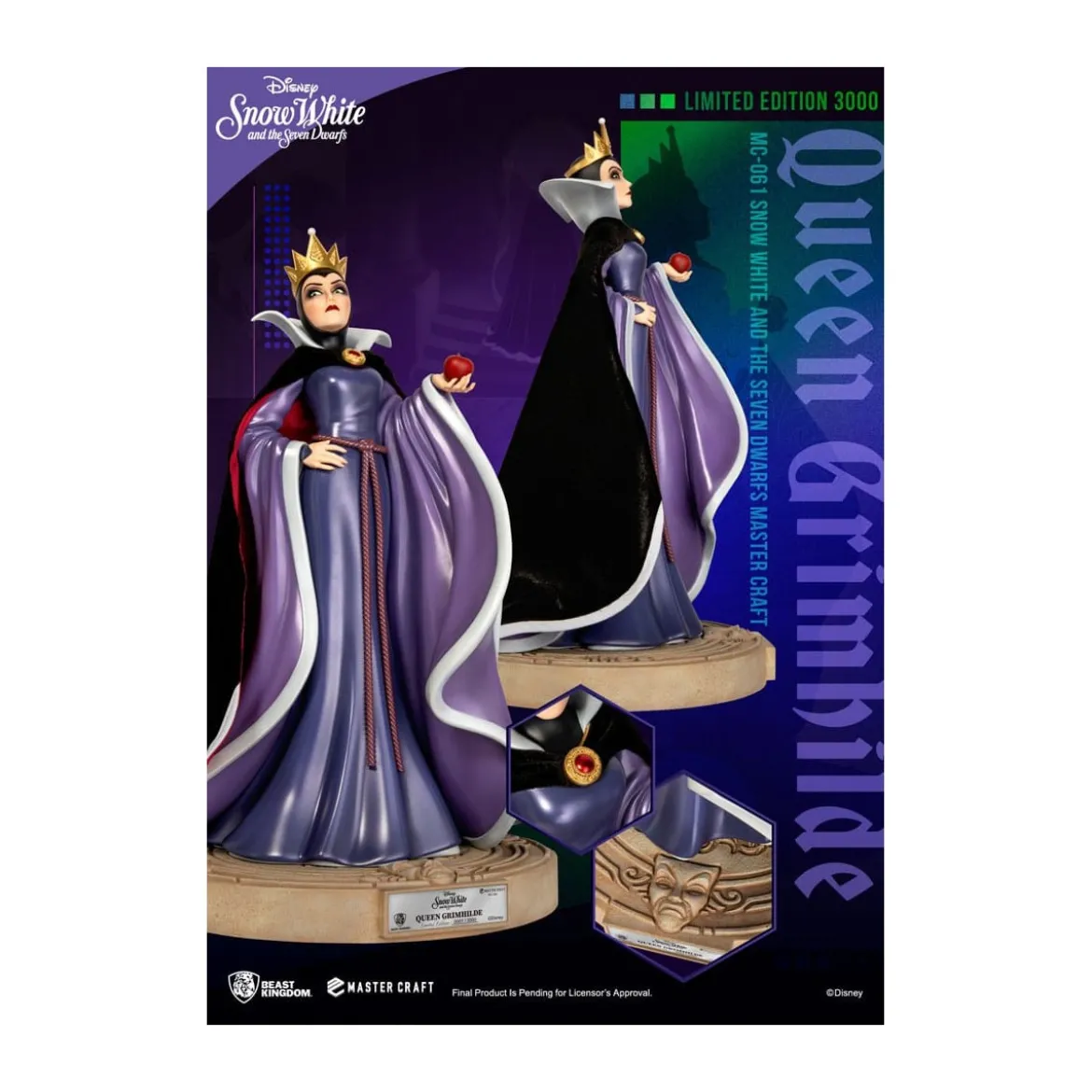 Beast Kingdom Disney Blanche Neige et les 7 Nains - Queen Grimhilde Master Craft