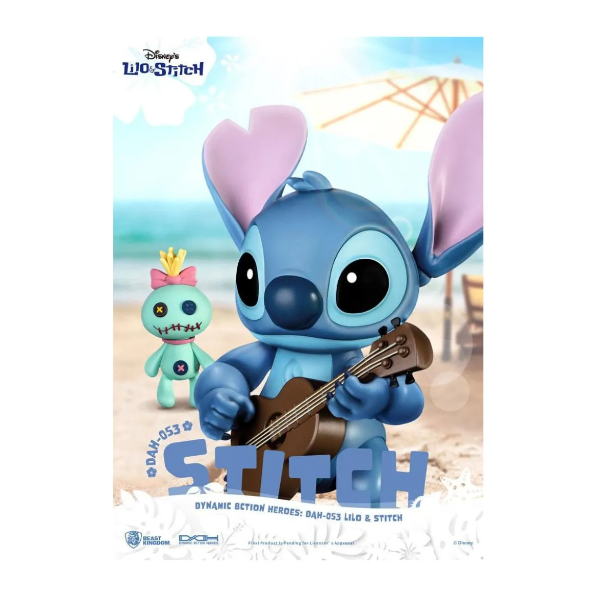 Beast Kingdom Disney Classic Figurine - Lilo & Stitch - Stitch - Dynamic Action Heroes 1/9