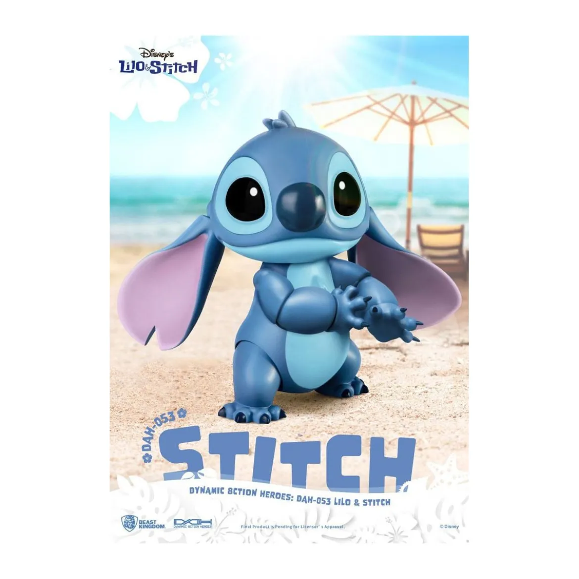 Beast Kingdom Disney Classic Figurine - Lilo & Stitch - Stitch - Dynamic Action Heroes 1/9