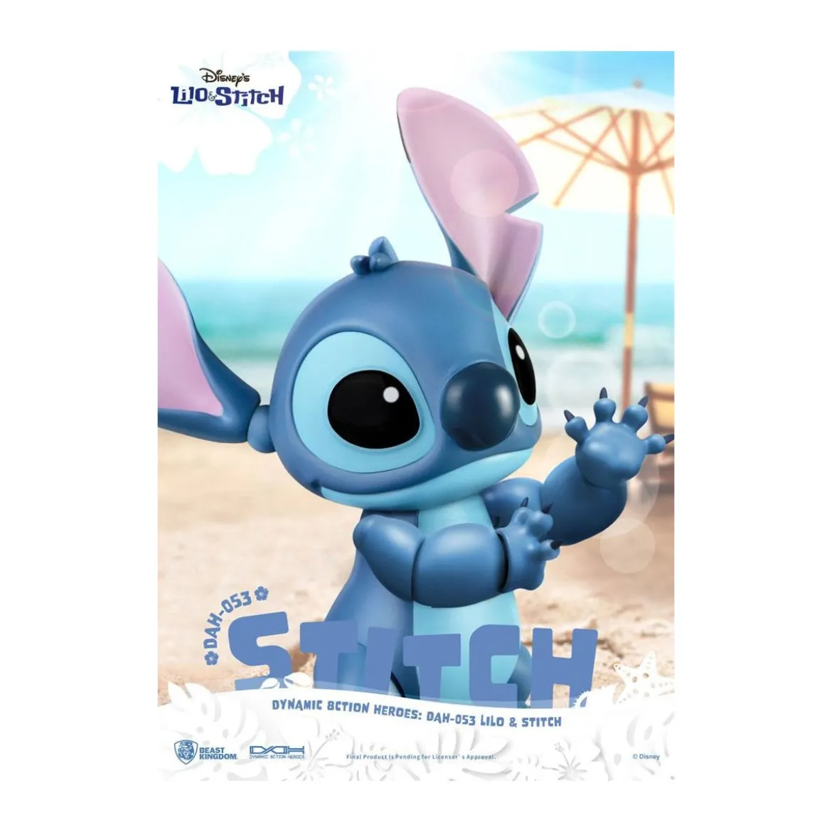 Beast Kingdom Disney Classic Figurine - Lilo & Stitch - Stitch - Dynamic Action Heroes 1/9