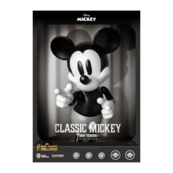 Beast Kingdom Disney Classic Figurine - Mickey Classic B&W Version - Dynamic Action Heroes 1/9