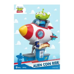 Beast Kingdom Disney - Coin Ride Series diorama - Alien Coin Ride Toy Story - D-Stage