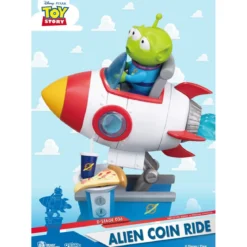 Beast Kingdom Disney - Coin Ride Series diorama - Alien Coin Ride Toy Story - D-Stage