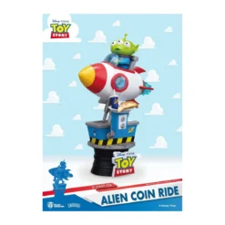 Beast Kingdom Disney - Coin Ride Series diorama - Alien Coin Ride Toy Story - D-Stage