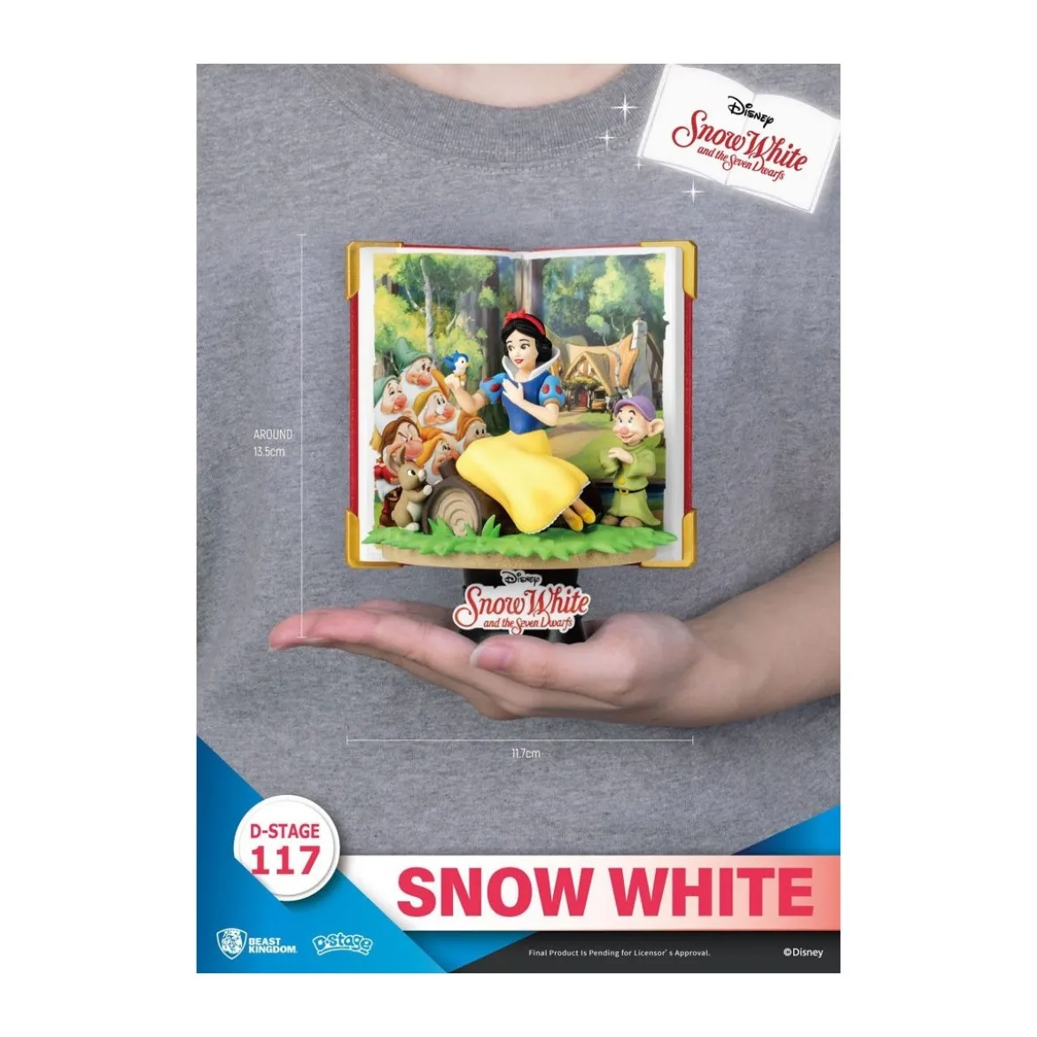 Beast Kingdom Disney diorama BLANCHE-NEIGE - D-Stage Story Book Series