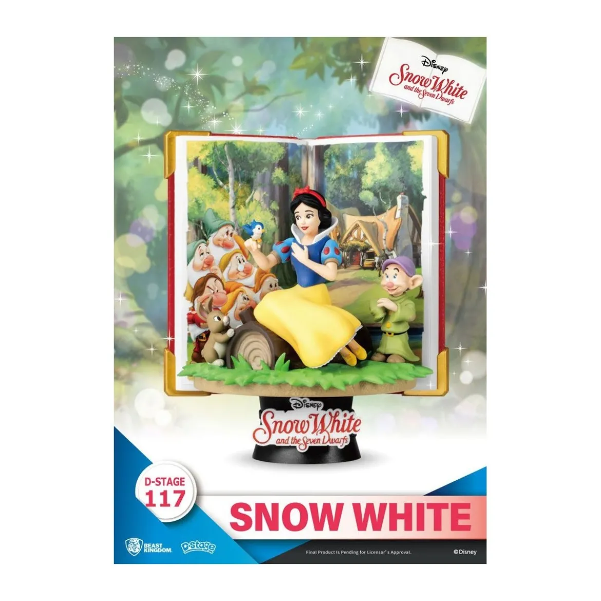 Beast Kingdom Disney diorama BLANCHE-NEIGE - D-Stage Story Book Series