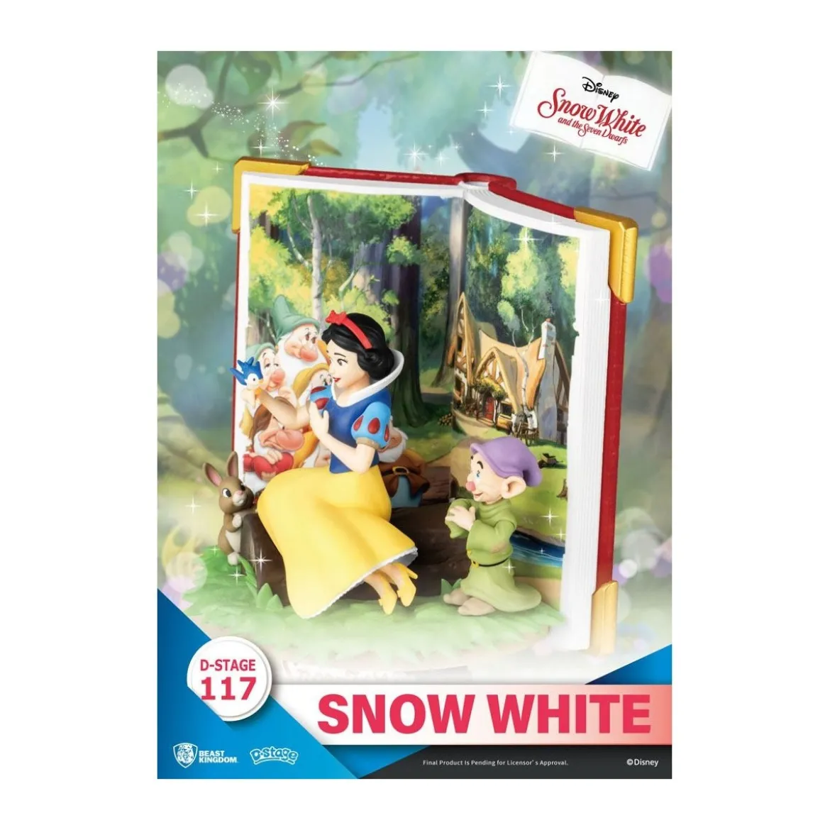 Beast Kingdom Disney diorama BLANCHE-NEIGE - D-Stage Story Book Series