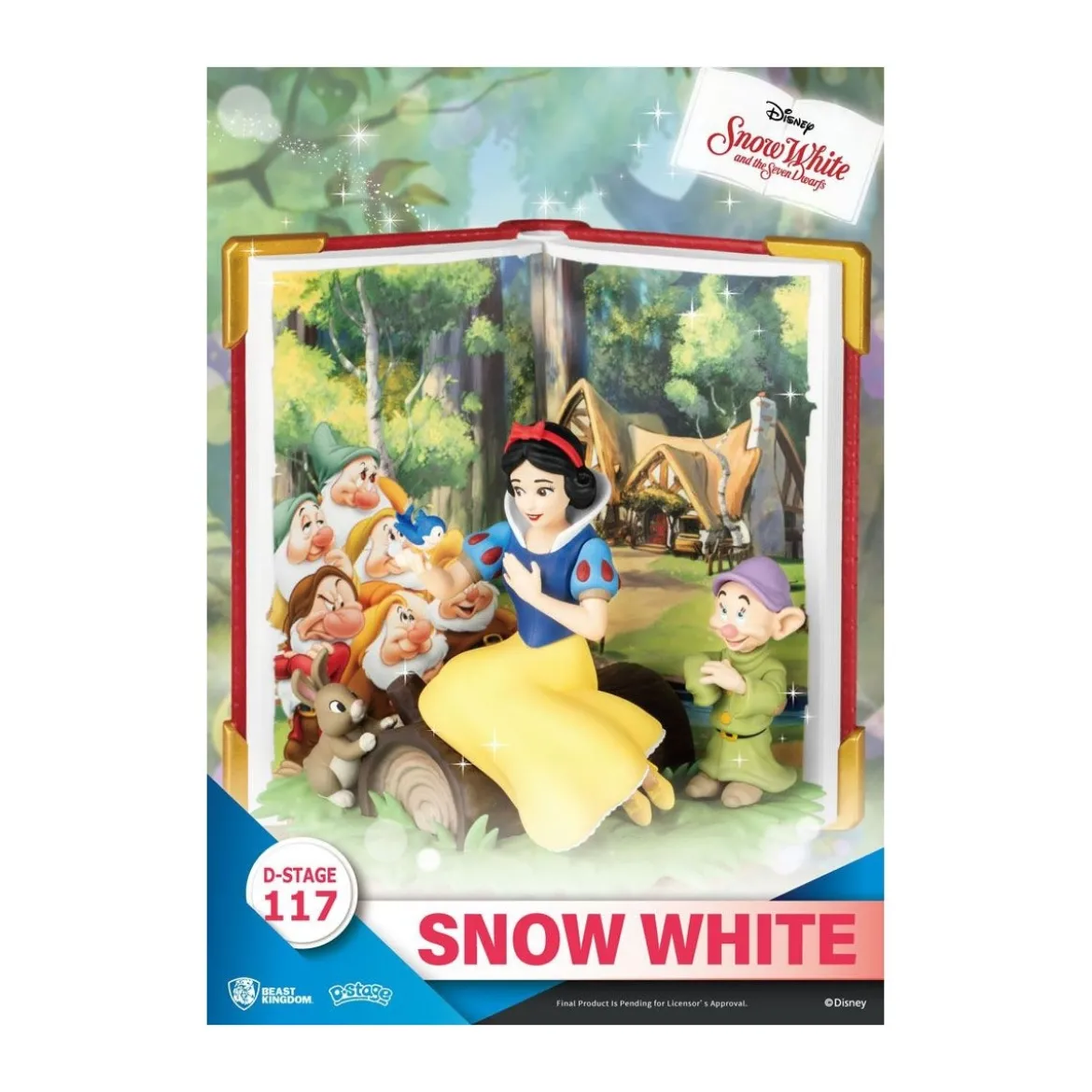 Beast Kingdom Disney diorama BLANCHE-NEIGE - D-Stage Story Book Series