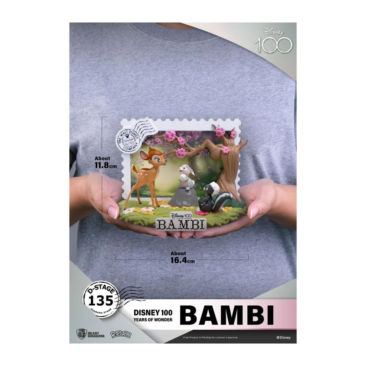 Beast Kingdom Disney - D-Stage PVC Diorama Bambi - Disney 100 Years of Wonder