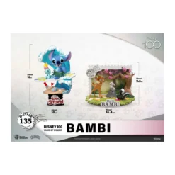 Beast Kingdom Disney - D-Stage PVC Diorama Bambi - Disney 100 Years of Wonder
