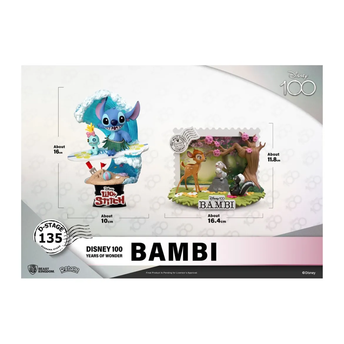 Beast Kingdom Disney - D-Stage PVC Diorama Bambi - Disney 100 Years of Wonder