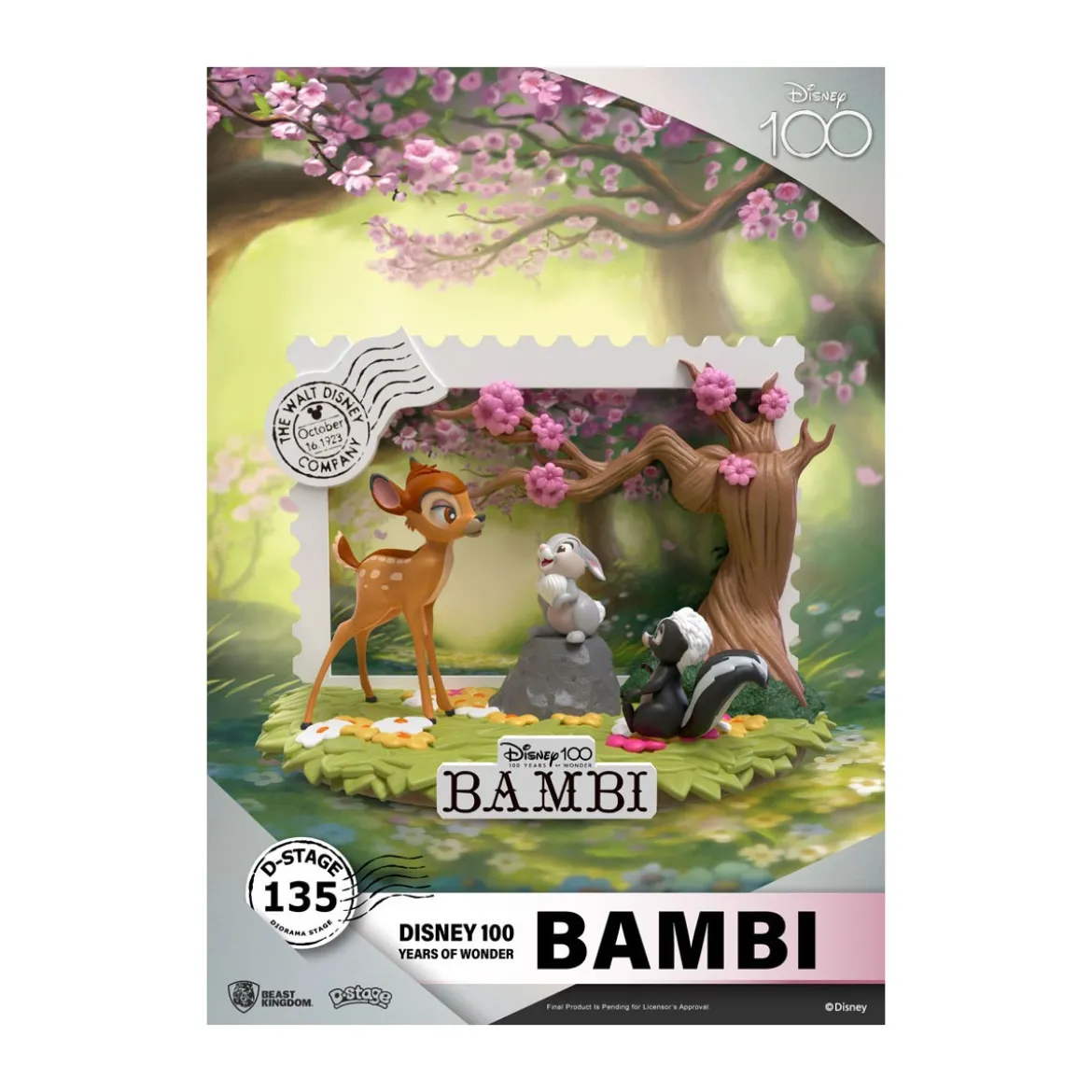Beast Kingdom Disney - D-Stage PVC Diorama Bambi - Disney 100 Years of Wonder