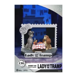 Beast Kingdom Disney - D-Stage PVC Diorama La Belle et le Clochard - Disney 100 Years of Wonder