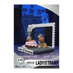 Beast Kingdom Disney - D-Stage PVC Diorama La Belle et le Clochard - Disney 100 Years of Wonder