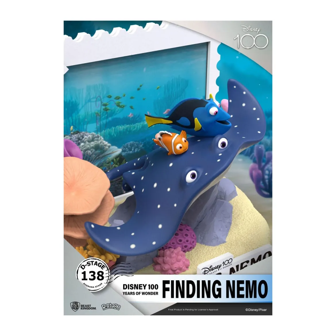 Beast Kingdom Disney - D-Stage PVC Diorama Le Monde de Nemo - Disney 100 Years of Wonder