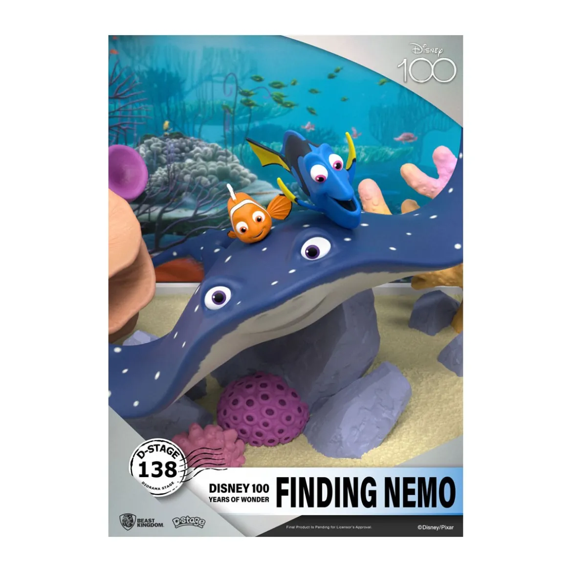 Beast Kingdom Disney - D-Stage PVC Diorama Le Monde de Nemo - Disney 100 Years of Wonder