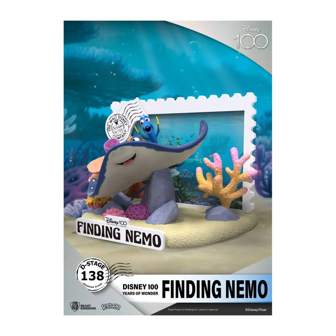 Beast Kingdom Disney - D-Stage PVC Diorama Le Monde de Nemo - Disney 100 Years of Wonder