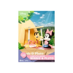 Beast Kingdom Disney - D-Stage PVC Diorama Campsite Series - Minnie & Pluto Special Edition