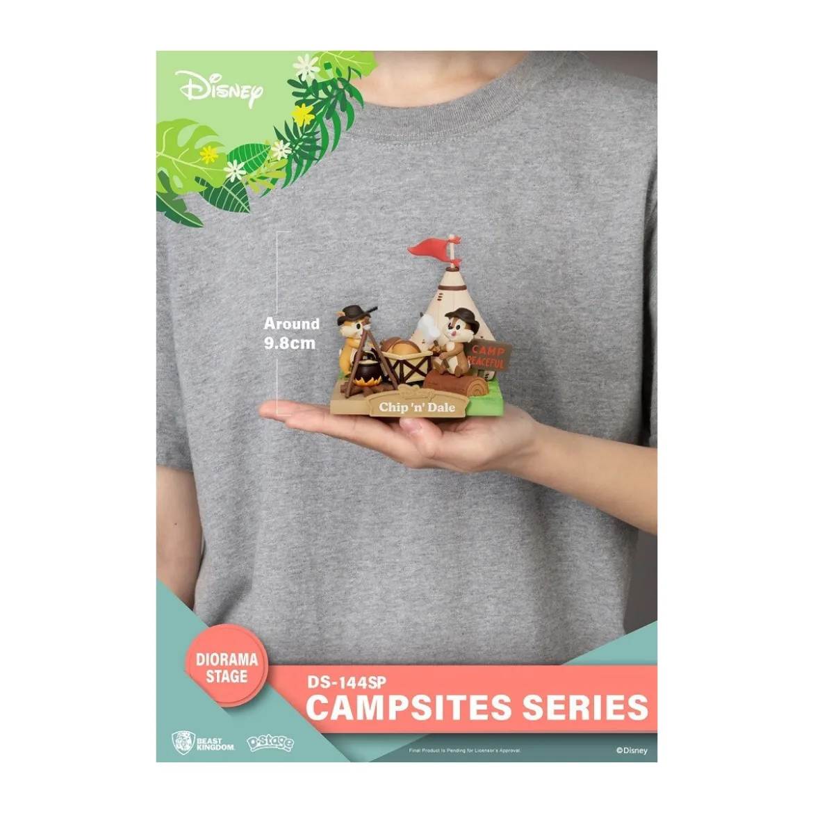 Beast Kingdom Disney - D-Stage PVC Diorama Campsite Series - Chip 'n' Dale Special Edition