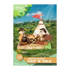 Beast Kingdom Disney - D-Stage PVC Diorama Campsite Series - Chip 'n' Dale Special Edition