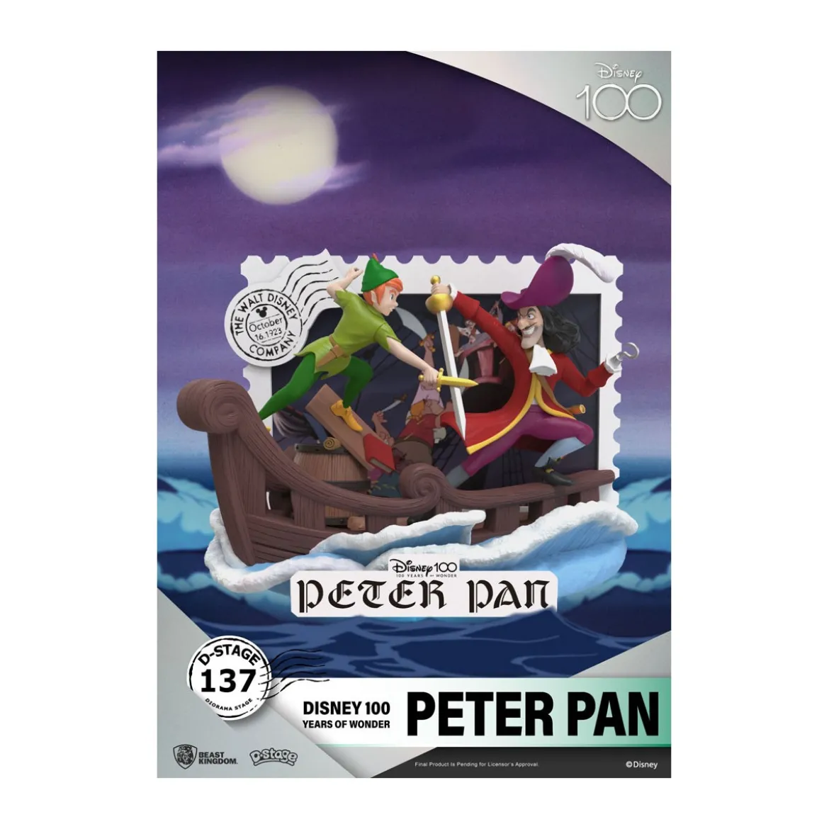 Beast Kingdom Disney - D-Stage PVC Diorama Peter Pan - Disney 100 Years of Wonder