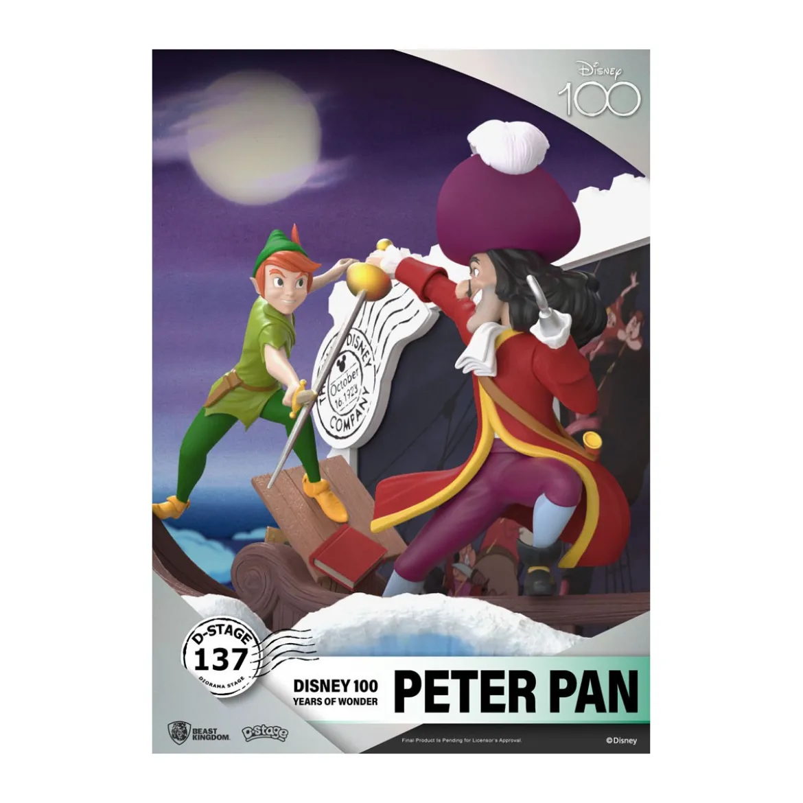 Beast Kingdom Disney - D-Stage PVC Diorama Peter Pan - Disney 100 Years of Wonder