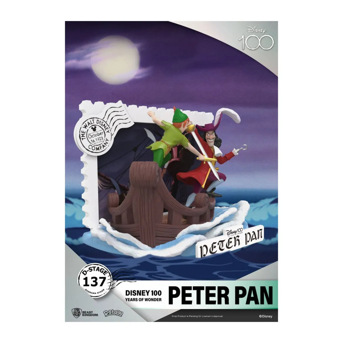Beast Kingdom Disney - D-Stage PVC Diorama Peter Pan - Disney 100 Years of Wonder