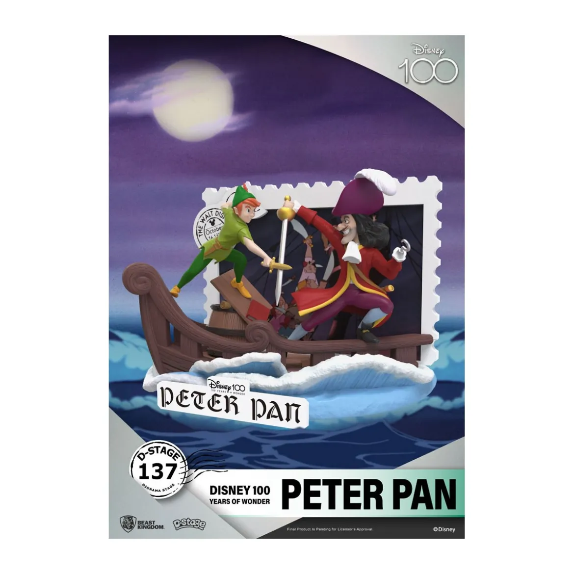 Beast Kingdom Disney - D-Stage PVC Diorama Peter Pan - Disney 100 Years of Wonder