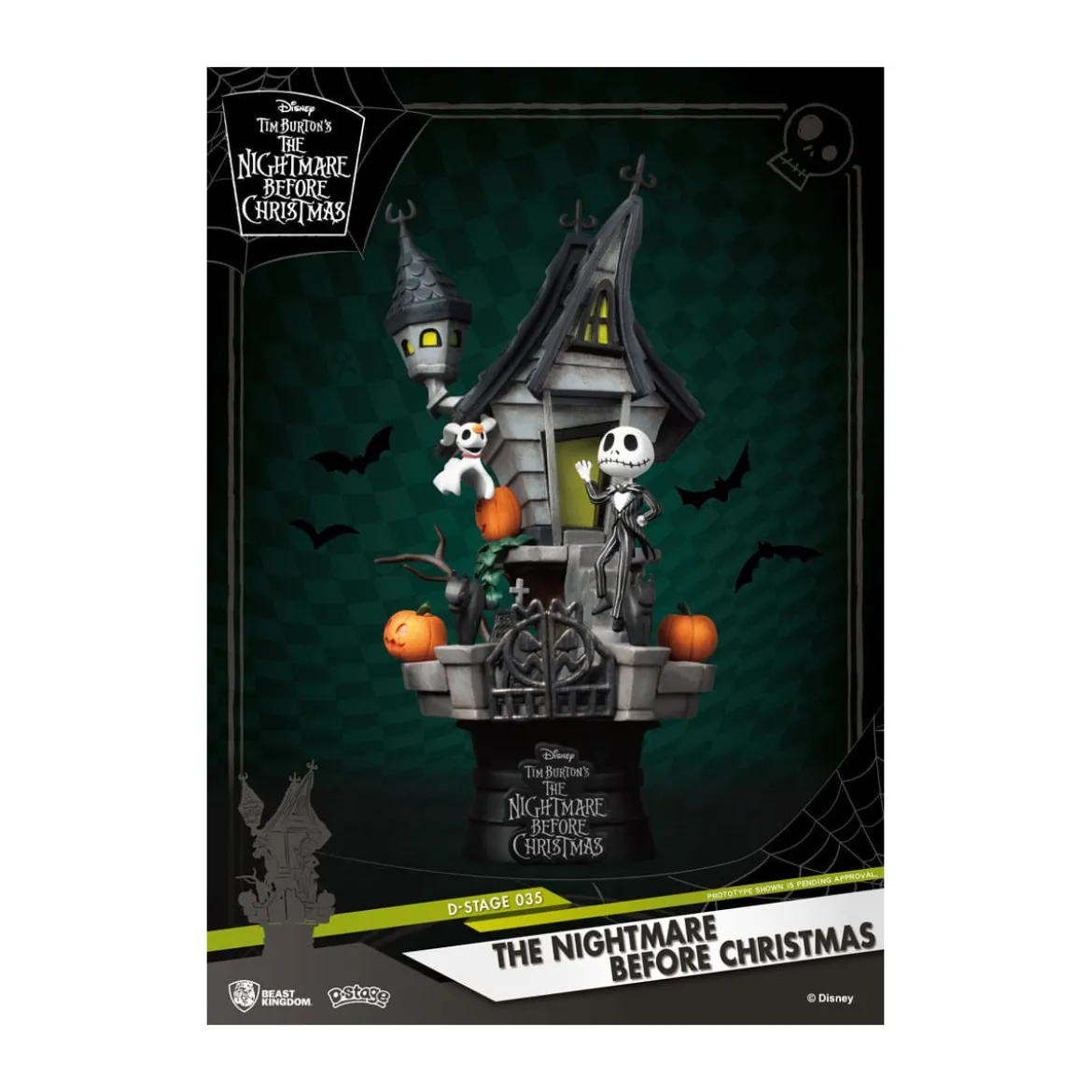 Beast Kingdom Disney - Jack's Haunted House D-Stage - L'Etrange Noel de Mr Jack