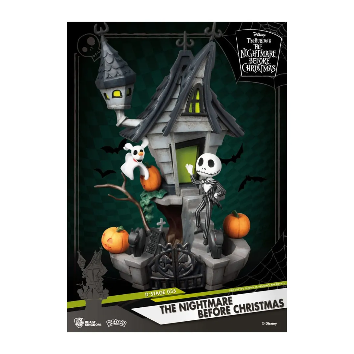 Beast Kingdom Disney - Jack's Haunted House D-Stage - L'Etrange Noel de Mr Jack