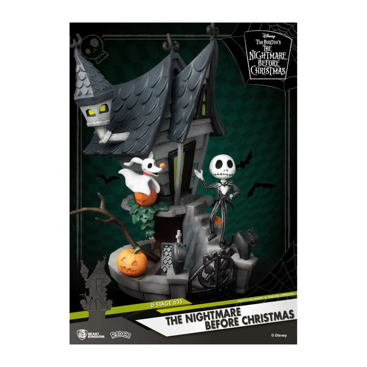 Beast Kingdom Disney - Jack's Haunted House D-Stage - L'Etrange Noel de Mr Jack