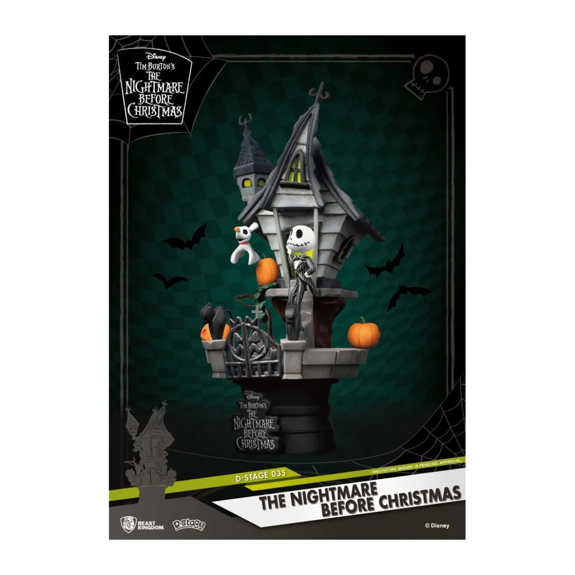 Beast Kingdom Disney - Jack's Haunted House D-Stage - L'Etrange Noel de Mr Jack