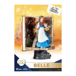 Beast Kingdom Disney La Belle & la Bête diorama BELLE - D-Stage Story Book Series