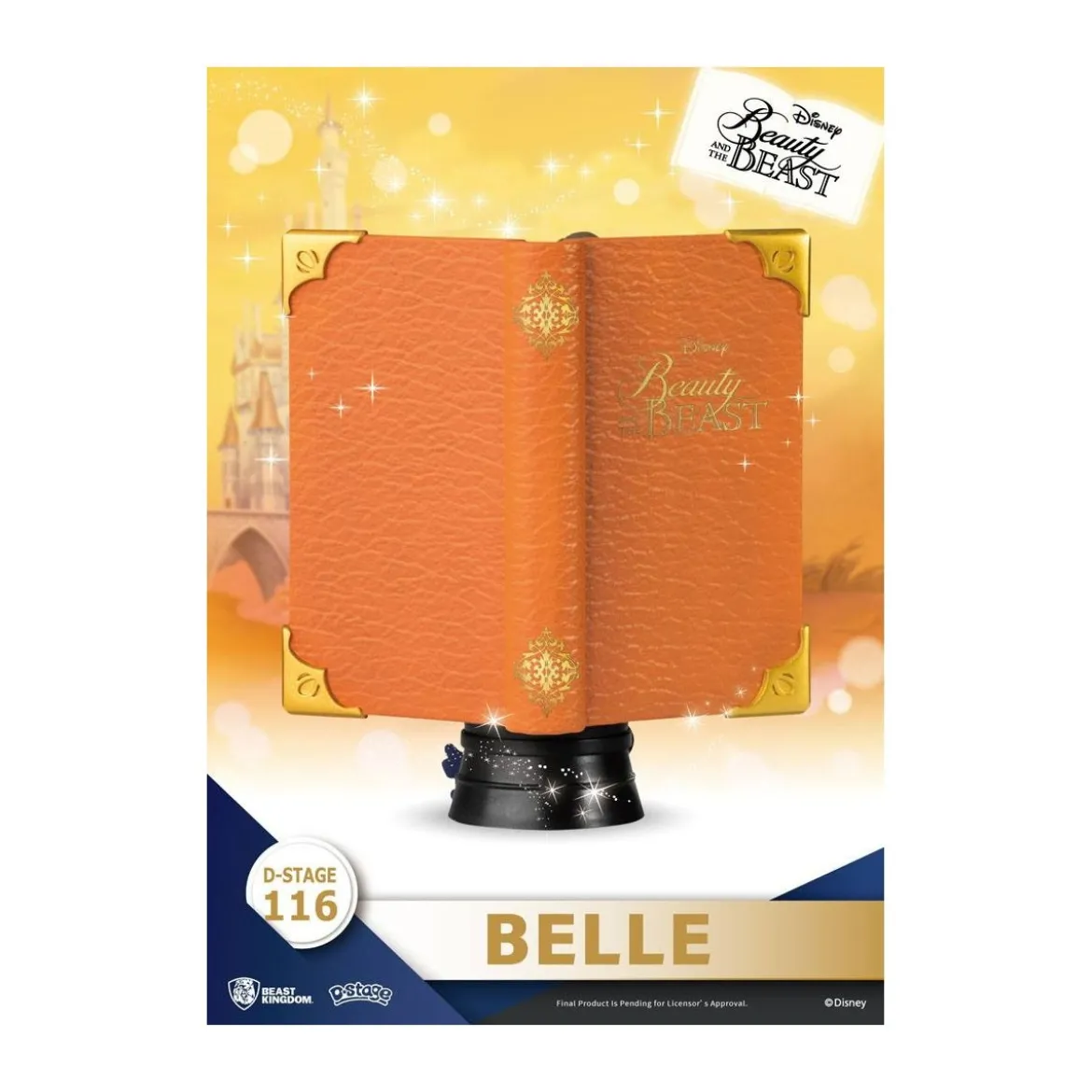 Beast Kingdom Disney La Belle & la Bête diorama BELLE - D-Stage Story Book Series