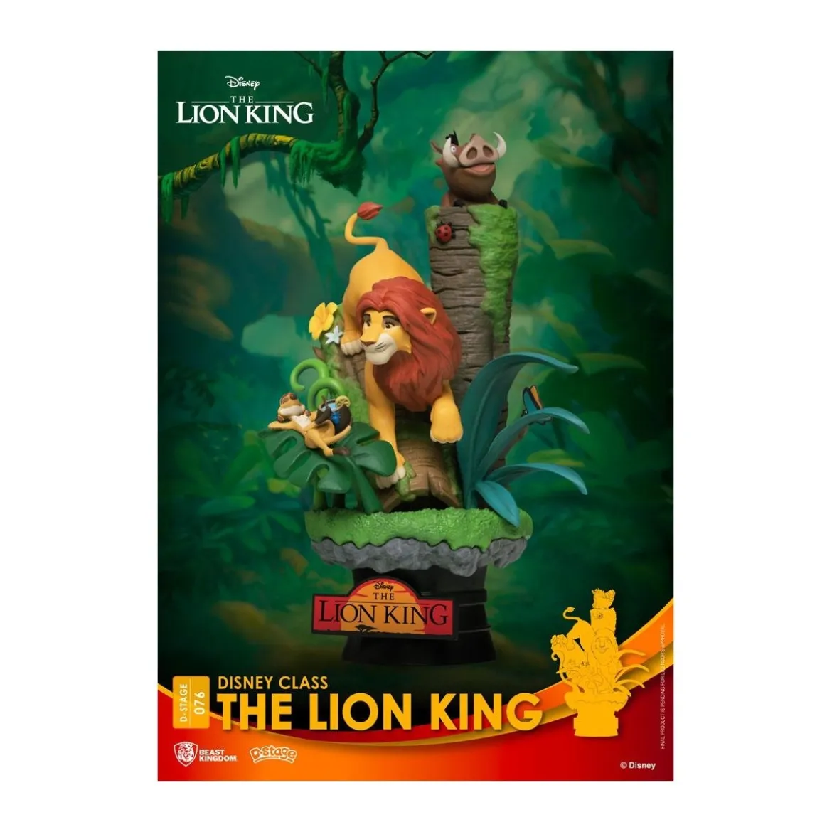 Beast Kingdom Disney Le Roi lion diorama - D-Stage
