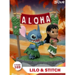 Beast Kingdom Disney Lilo & Stitch - Aloha Stitch - D-Stage