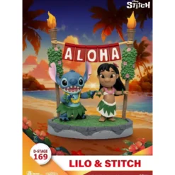 Beast Kingdom Disney Lilo & Stitch - Aloha Stitch - D-Stage