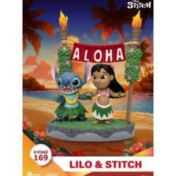 Beast Kingdom Disney Lilo & Stitch - Aloha Stitch - D-Stage