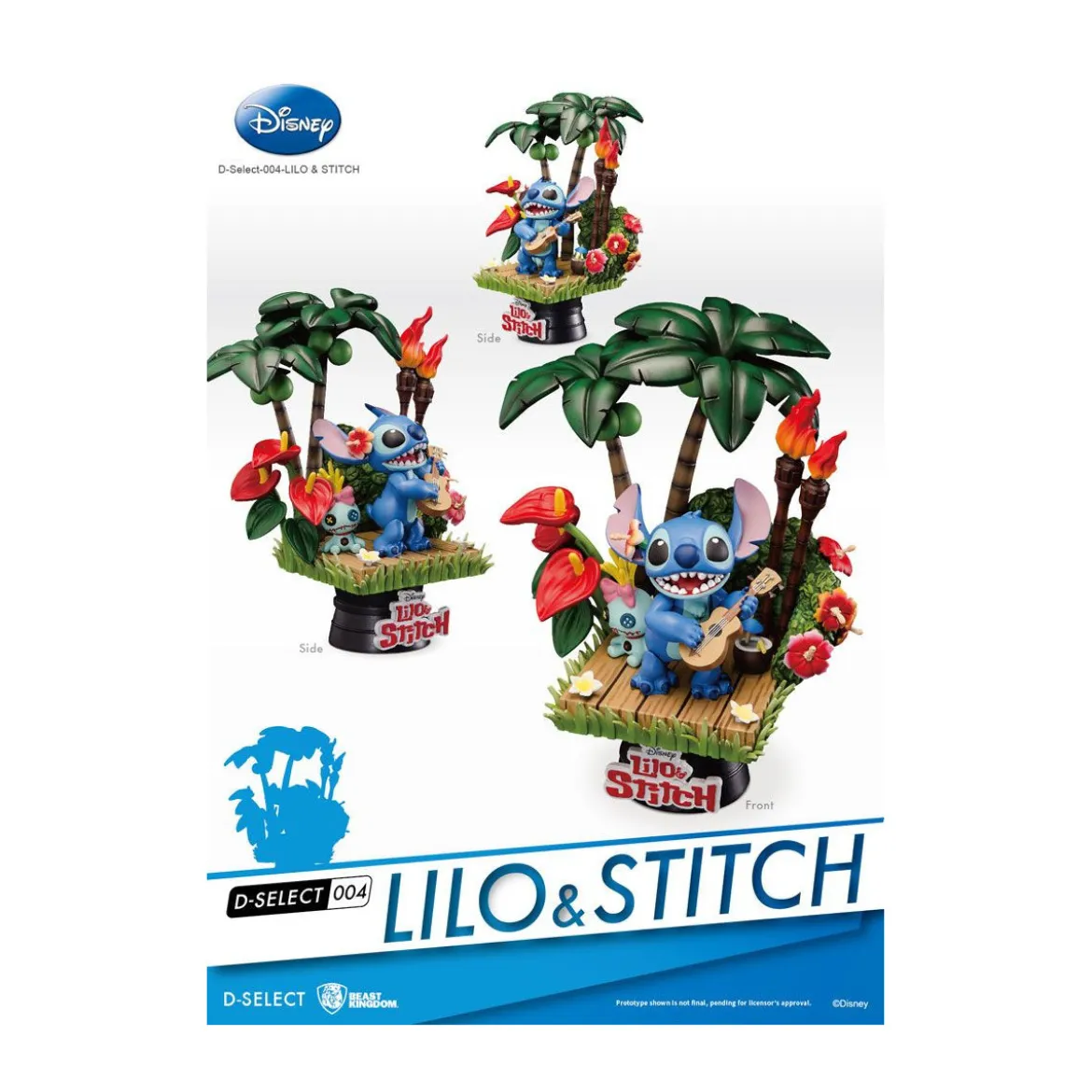 Beast Kingdom Disney Lilo & Stitch - Stitch - D-Stage