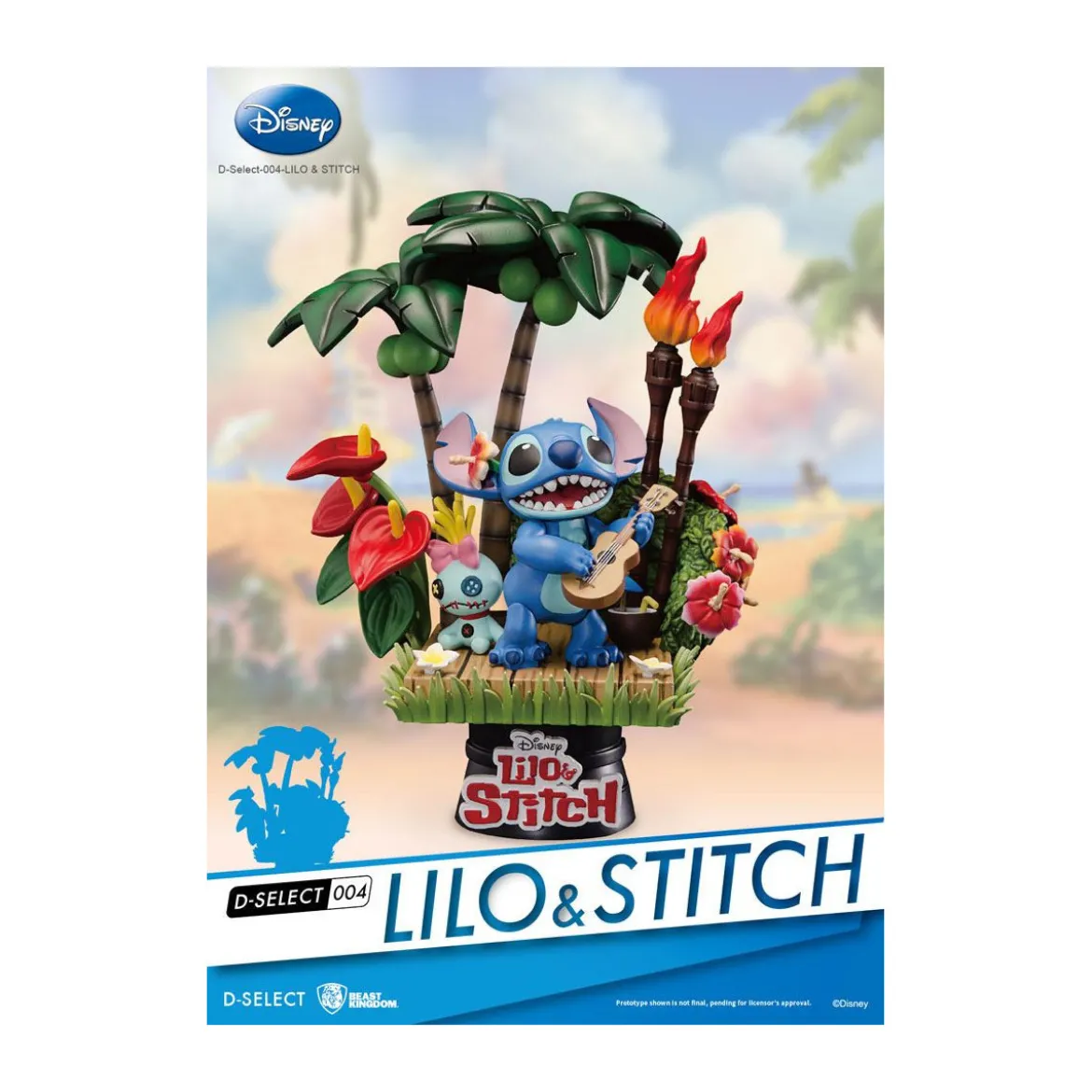 Beast Kingdom Disney Lilo & Stitch - Stitch - D-Stage